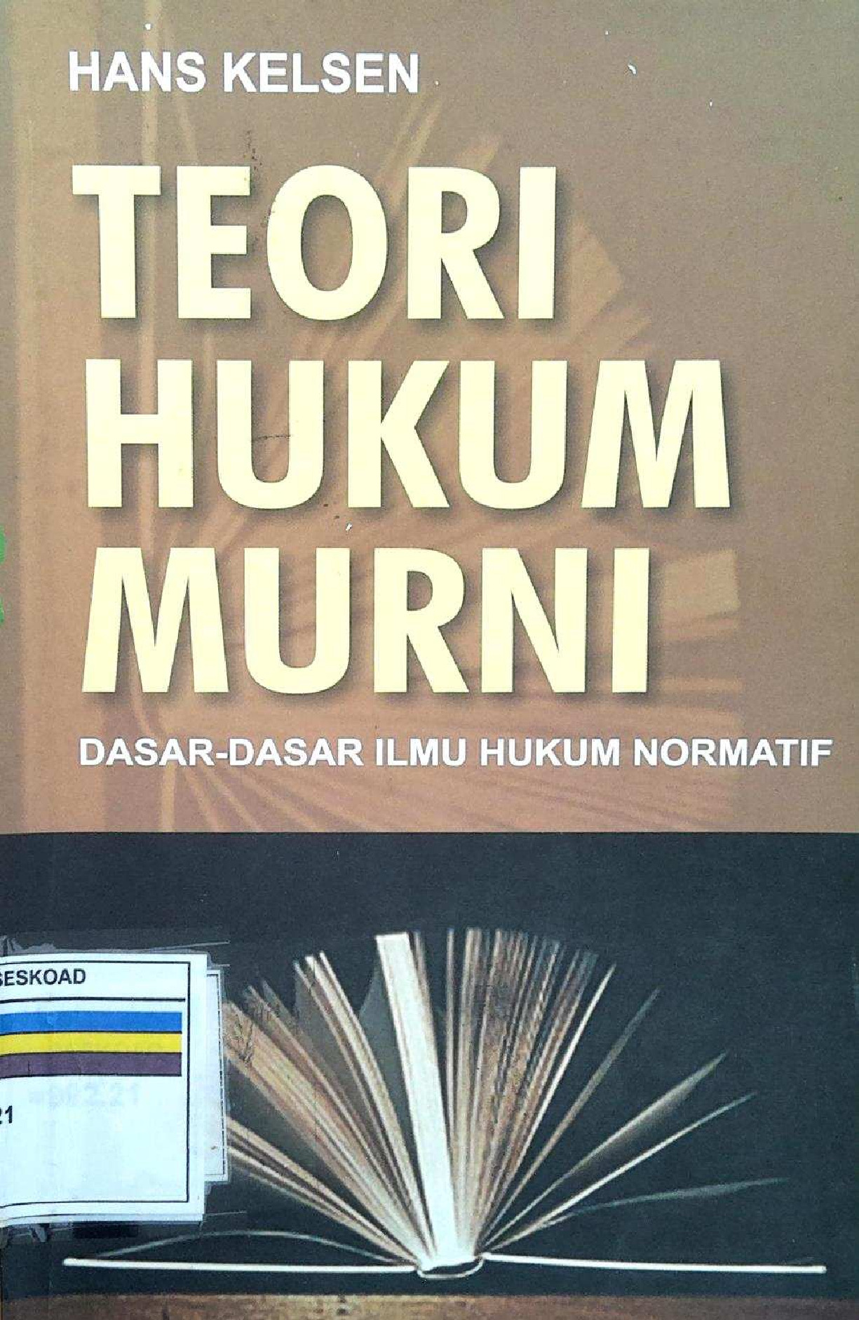 Teori Hukum Murni Dasar-Dasar Ilmu Hukum Normatif